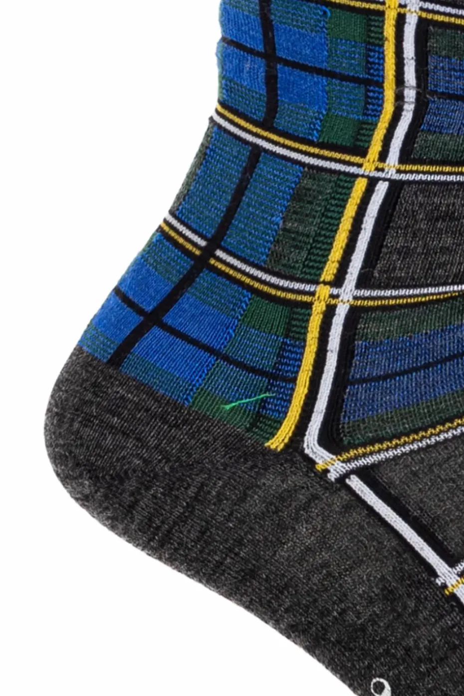 Vivienne Westwood NAVY BLUE Socks with a plaid pattern