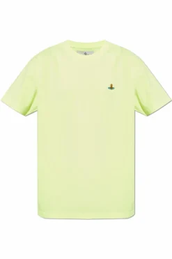 Vivienne Westwood neon T-shirt with logo