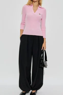 Vivienne Westwood PINK Polo with logo