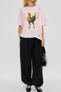 Vivienne Westwood PINK T-shirt with logo