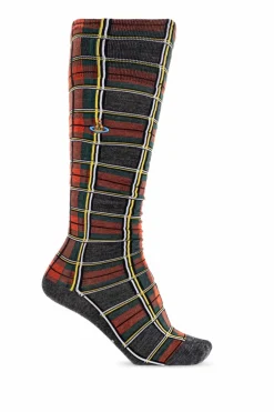 Vivienne Westwood RED Plaid pattern socks