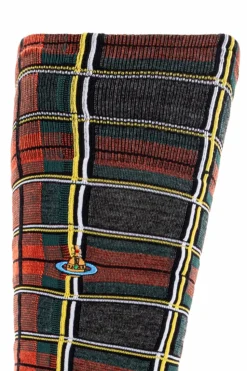 Vivienne Westwood RED Plaid pattern socks