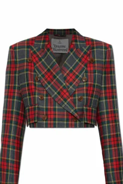 Vivienne Westwood RED Short double-breasted blazer