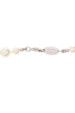 Vivienne Westwood SILVER Pearl necklace