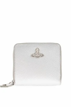 Vivienne Westwood SILVER Wallet with logo