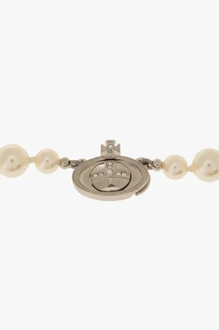 Vivienne Westwood WHITE Chocker with charm