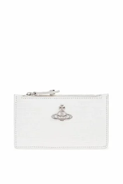 Vivienne Westwood WHITE Card holder with logo