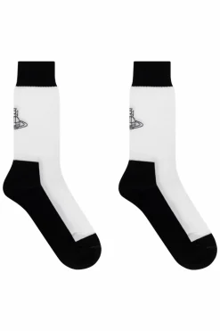 Vivienne Westwood WHITE Socks with logo