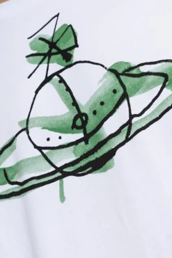 Vivienne Westwood WHITE T-shirt with logo