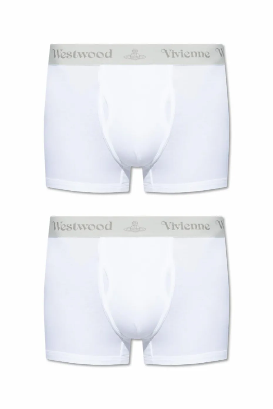 Vivienne Westwood WHITE Two-pack of boxer shorts