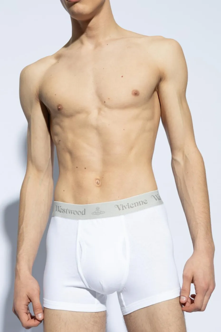 Vivienne Westwood WHITE Two-pack of boxer shorts