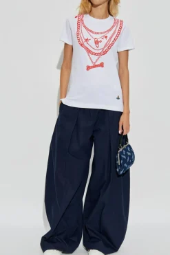 Vivienne Westwood WHITE T-shirt with print