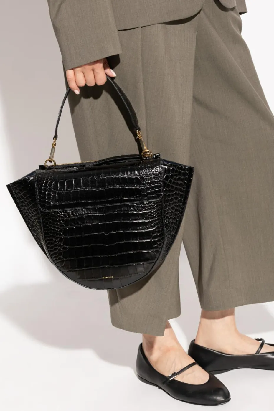 Wandler BLACK Handbag "Hortensia Medium"
