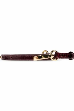 Wandler BURGUNDY Handbag `Hortensia Mini`