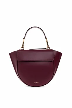 Wandler BURGUNDY Handbag "Hortensia Mini"