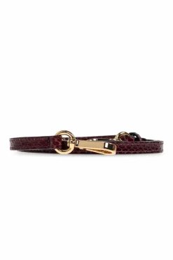 Wandler BURGUNDY Handbag `Hortensia Mini`