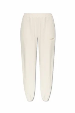 Woolrich cream Sweatpants with printed logo