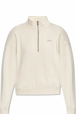 Woolrich cream Sweatshirt with printed logo