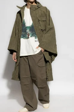 Woolrich GREEN Jacket with logo