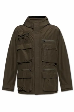 Woolrich GREEN Jacket with pockets