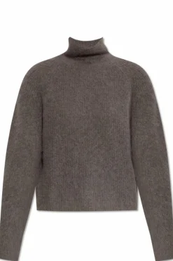 Woolrich GREY Sweater with logo patch