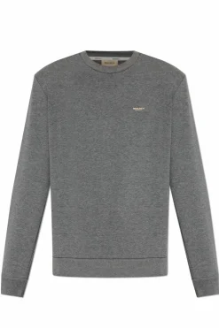 Woolrich GREY Sweatshirt with a crew neck