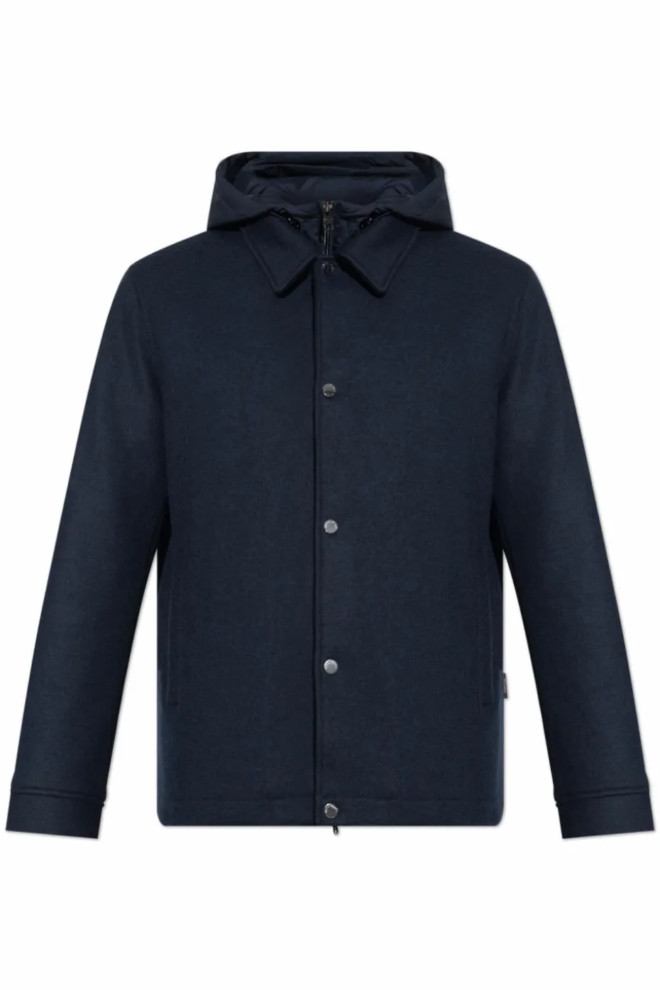 Woolrich NAVY BLUE Hooded jacket