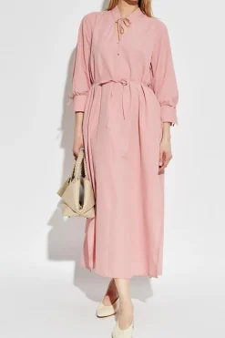 Woolrich PINK Dress with side slit