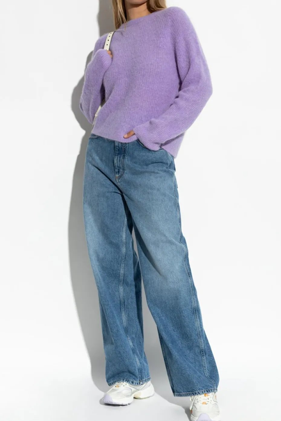 Woolrich PURPLE Crew Neck Sweater