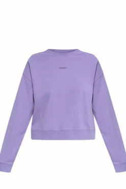 Woolrich PURPLE Sweatshirt with printed logo