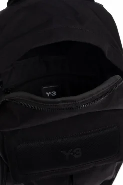Y-3 BLACK Backpack with logo