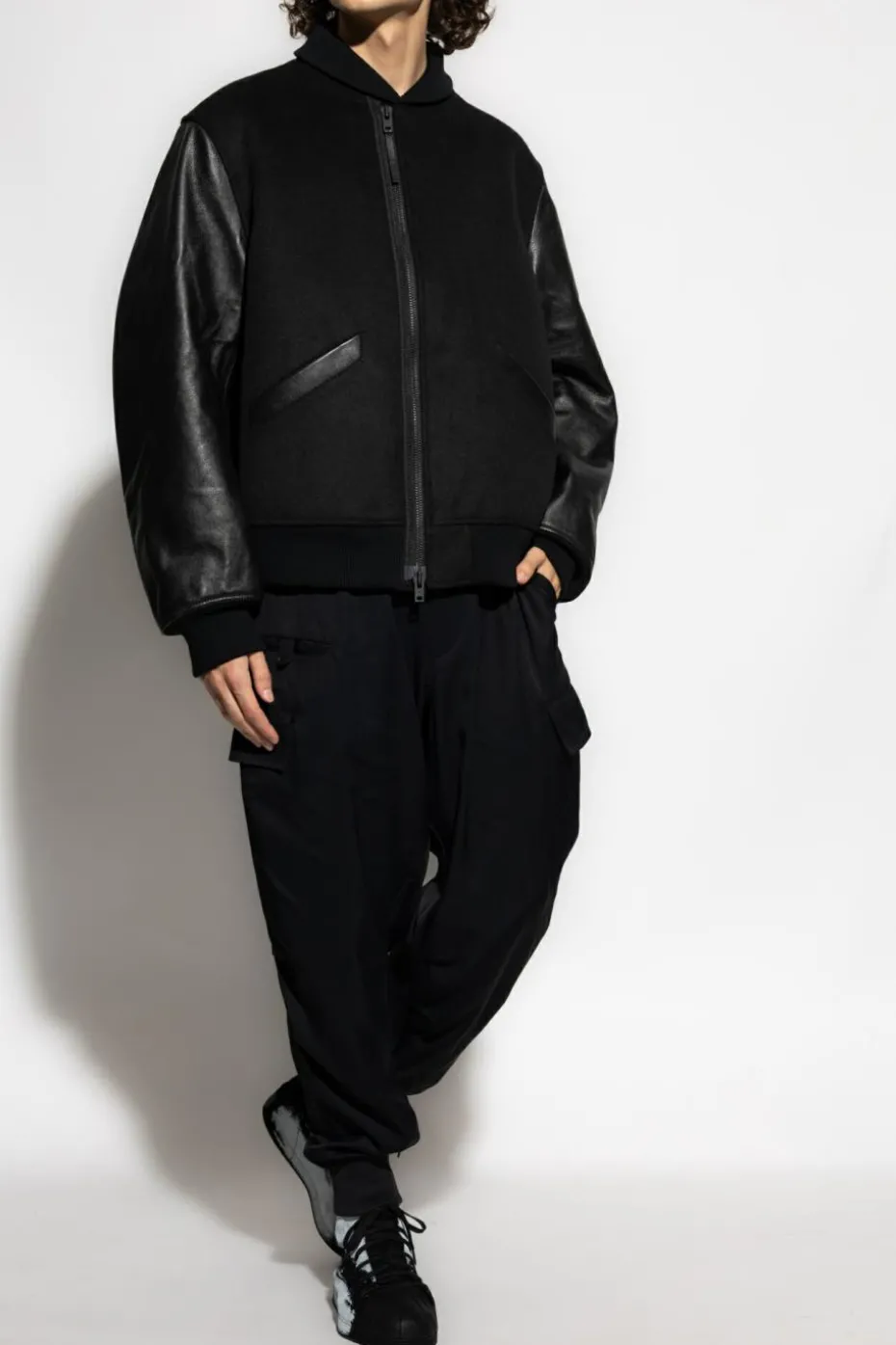 Y-3 BLACK "bomber" jacket