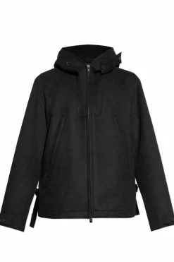 Y-3 BLACK Jacket with wool trim
