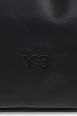 Y-3 BLACK Leather bag