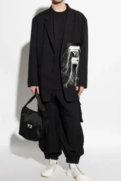 Y-3 BLACK Long Sleeve T-shirt
