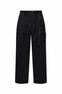 Y-3 BLACK Loose-fit pants