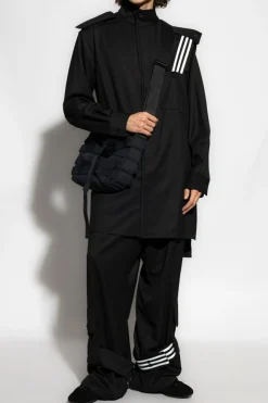 Y-3 BLACK 'RW Overshirt' jacket