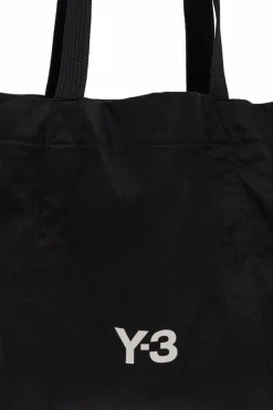 Y-3 BLACK shopper type bag