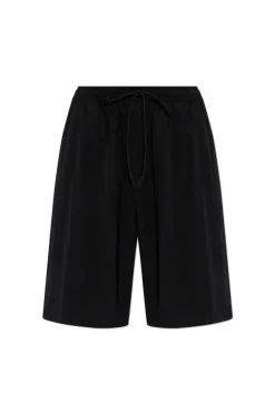 Y-3 BLACK Shorts with logo