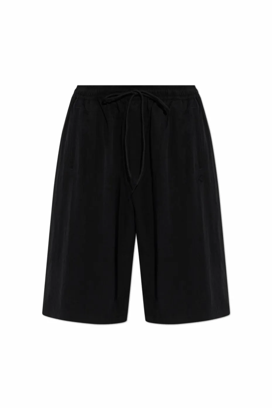 Y-3 BLACK Shorts with logo