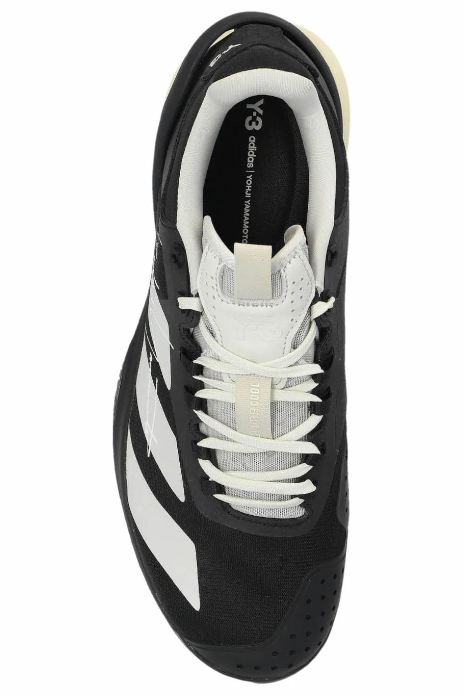 Y-3 BLACK Sports shoes `Adizero Cybersonic 2 M Y-3` from the `Tennis US` collection