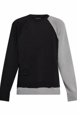 Y-3 BLACK Sweater with logo
