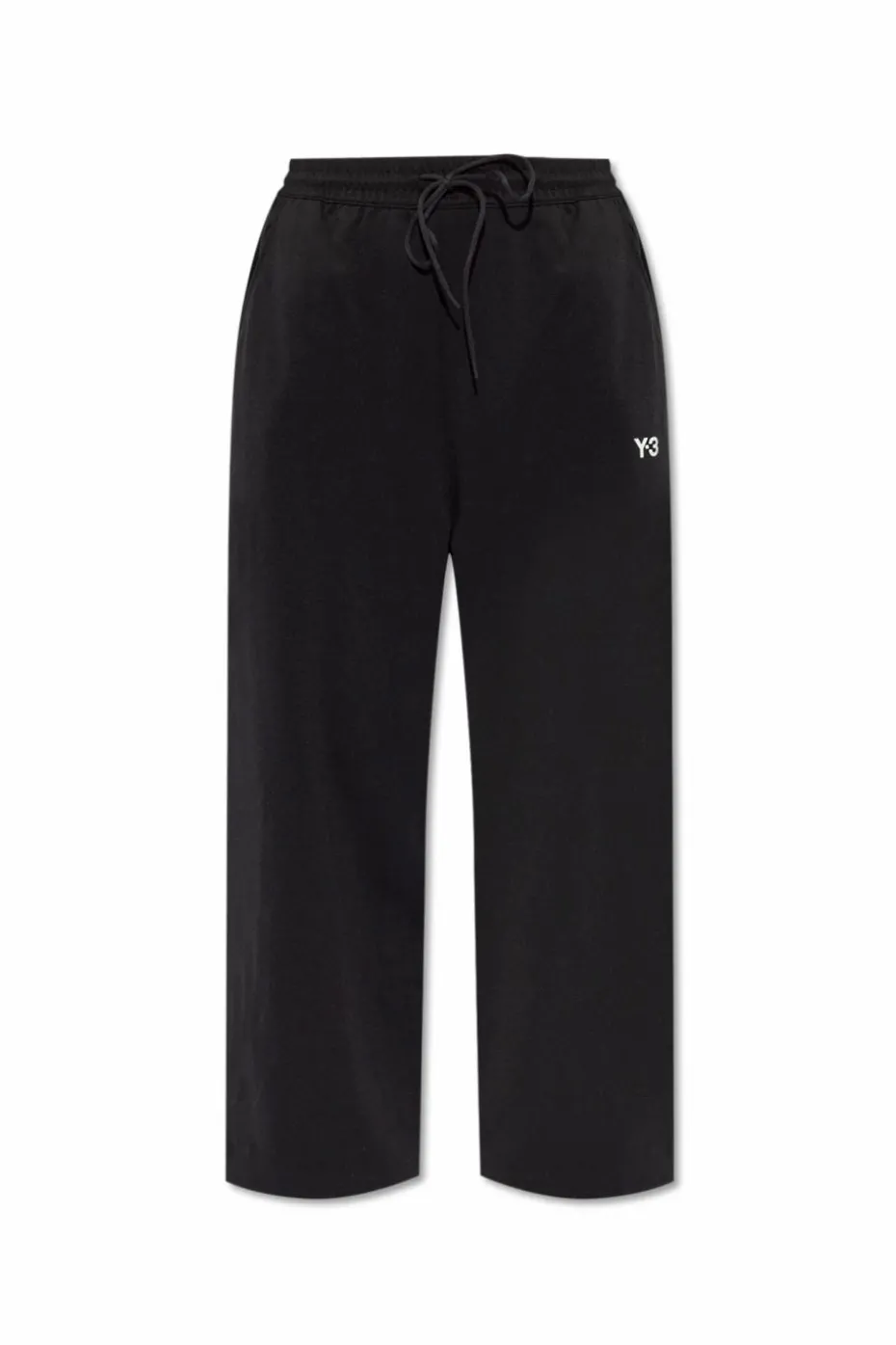 Y-3 BLACK Sweatpants with logo