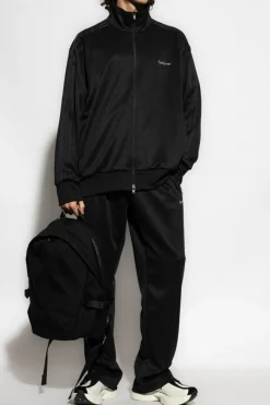 Y-3 BLACK Sweatpants with logo