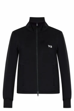 Y-3 BLACK Sweatshirt with Collar