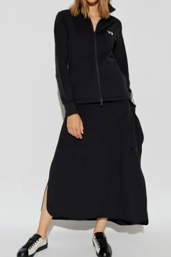 Y-3 BLACK Sweatshirt with Collar