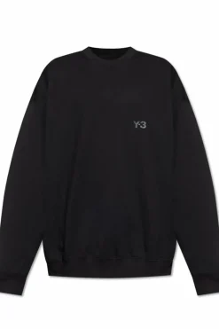 Y-3 BLACK Sweatshirt with logo