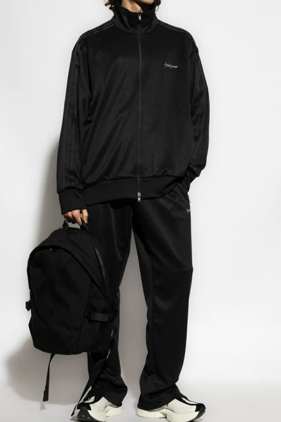 Y-3 BLACK Sweatshirt with logo
