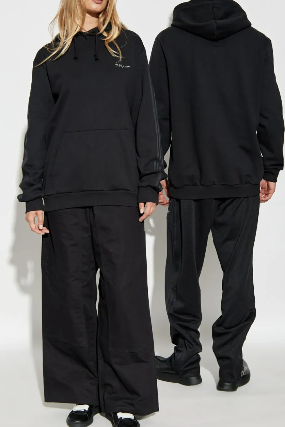 Y-3 BLACK Sweatshirt with logo