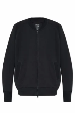 Y-3 BLACK "Track" sweatshirt